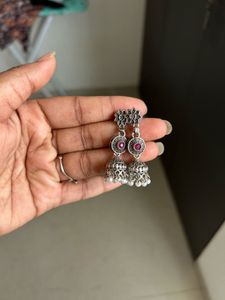 Red Stone Necklace &amp; Earring Set