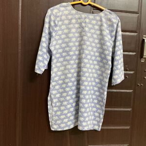 elephant print kurti