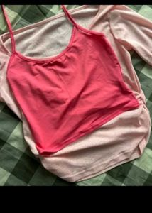 Sheer Ruched Long Sleeve Top