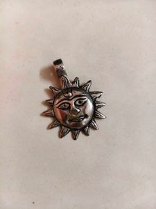 Sun Silver Pendant