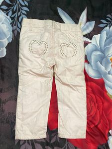 Cute Pink Pants with Hearts