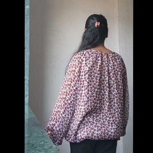 Chic Floral Print Blouse