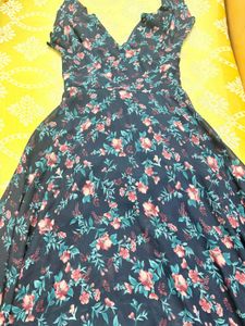 Chic Floral Print Dress