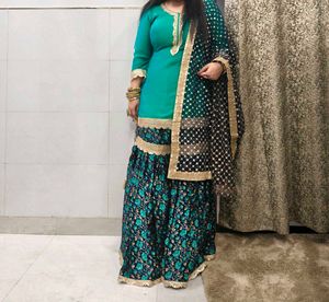 heavy pakistani garara