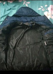unisex Navy Blue Padded Jacket