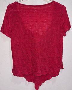 SAVANA Front Bow Sash Versatile Top