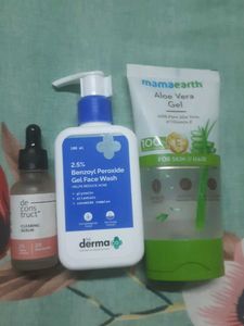 Deconstruct & Mamaearth Skincare Set