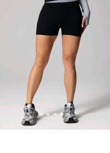 Savana High-Rise Colour Block Gym Shorts