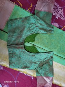 Green Colur Festive Wear Saree