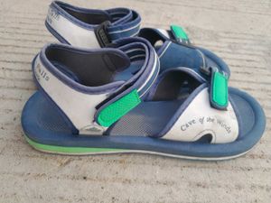 Blue &amp; White Sandals for men