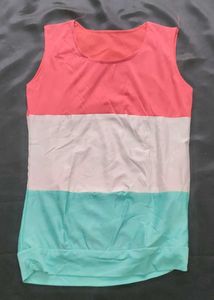 Color Block Tank Top