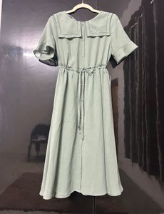 Collar Midi Dress