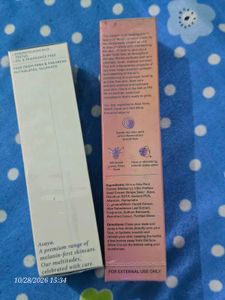 ounce 3in1 mist + asaya moisturizer new sealed