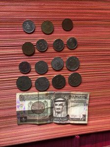 Kuwait Coins and Saudi Note