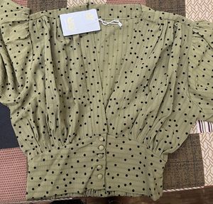 Polka Dot Blouse