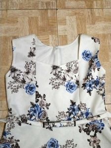Floral Sleeveless Dress
