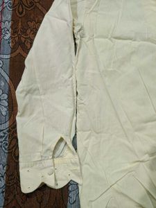 Elegant Cream Button-Up Blouse