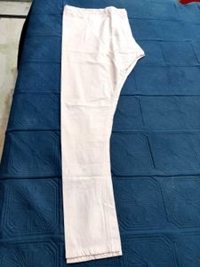 White Payjama Cotton Fabric ⚪