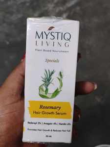 Mystiq Living Rosemary Hair Growth Serum