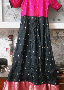Price Drop🔥Ethnic Silk Customised Long Gown