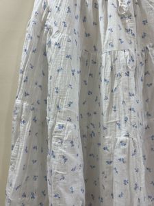 Floral White Maxi Dress