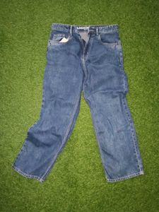 Baggy Blue Denim Jeans