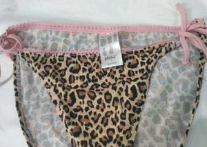 Leopard Print Bikini Bottoms