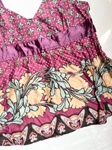 Boho Floral Print Cami Top