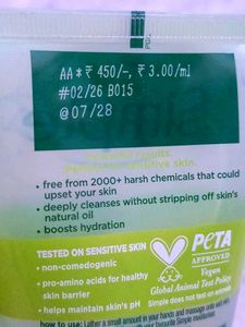 Pack Of 2 Simple Face Wash
