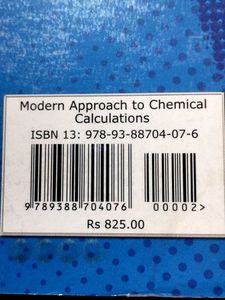 Mole Concept Chemical Calculations By RC Mukerjee