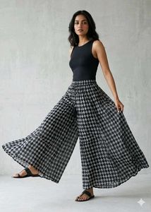 Bohemian Patterned plazo pant