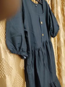 Fancy Party Wear Black Dress