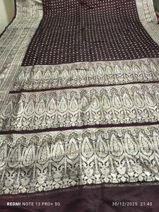 Vintage Pure Banarasi Silk Saree