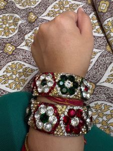 Embellished Bangles Set