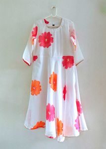 🤍🩷🧡 Kurta + Dupatta Set (NEW &amp; Bright White)