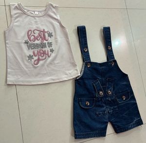 Cute Denim Overalls for Girls