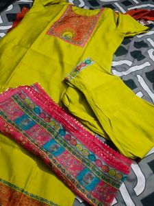 new kurta pant dupatta set