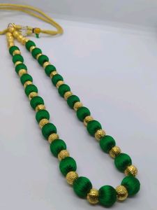 Silk Thread Necklace Set 🥰