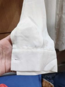 Classic White Button-Up Shirt
