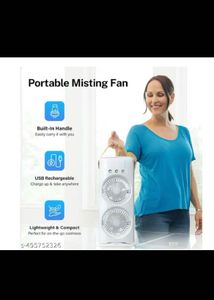 Portable Dual Fan Light