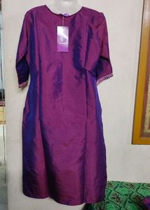 Brand New Double Shade Deep💜Color Kurta Set