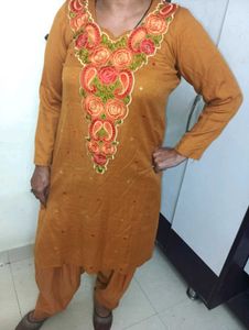 Elegant Embroidered Kurta Set