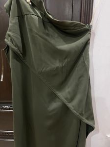 RAREISM Asymmetrical One-Shoulder Dress