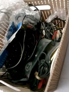Assorted Electronic Cables &amp; Adapters