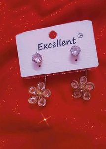 🍓🎁🥳beautiful Flower Drop Earrings to combo