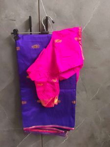 Vibrant Purple saree