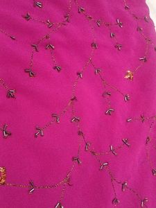 Rose Pink Saree