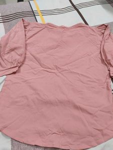 Pink Embroidered Blouse