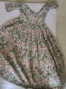 Beautiful Floral Print Maxi Dress