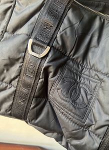 Chanel Black Quilted Duffle Bag